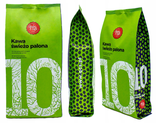 Zrnková káva -  Káva Beans 250g. 10 Rwanda 100% Robusta
