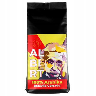 Zrnková káva -  Kávové zrná ALBERT Čerstvo pražená arabica 1kg