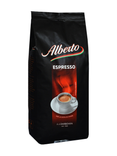 Zrnková káva -  Káva Beans Alberto Espresso 1 kg