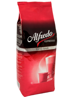 Zrnková káva - Káva Beans Alfredo Espresso Tipo Bar 1kg