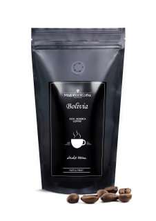 Zrnková káva - Káva Beans Bolívia 1kg 100% Intenzívne Arabica