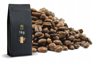 Zrnková káva - Fazuľa Káva Brazília Santos 100% Arabica 1kg