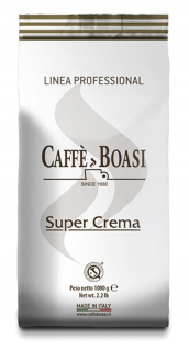 Zrnková káva - Kávové zrná Boasi Super Crema 1 kg