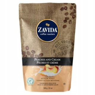 Zrnková káva -  Káva zrnité broskyne broskyne krém 340g