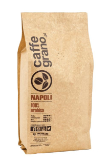 Zrnková káva -  Káva Beans Caffe Grano Napoli 1kg Paliarnia Kaw