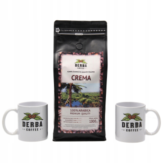 Zrnková káva - Granner Coffee Crema 1kg plus 2xkubek
