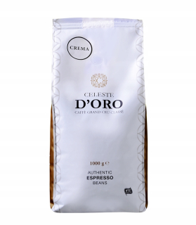 Zrnková káva -  Celeste d'Oro Crema Crema 1000 g obilia