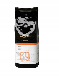 Zrnková káva - Cornella Espresso 69 bôbov 50% Arabica