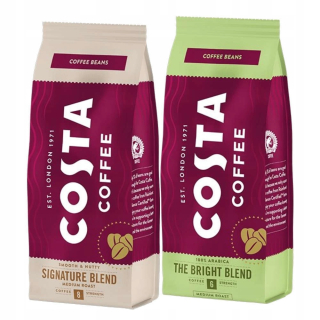 Zrnková káva - Kávové zrná Costa Coffee 2x200g