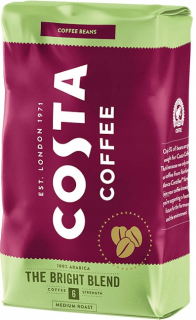 Zrnková káva -  Costa Costa Coffee Bright Blend 1KG