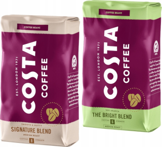 Zrnková káva - Cenové náklady Cost Coffee Bright Signature 2x 1KG