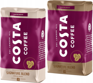 Zrnková káva -  COST CODA COOD CEAKING Tmavá Blend 2x 1KG
