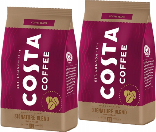 Zrnková káva - Costa Signature Dark 2x 500g Grainy Coffee