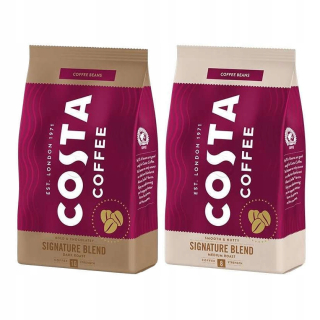 Zrnková káva - Sada kávových zŕn Costa Coffee 2x500g