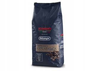 Zrnková káva - Káva Beans de Longhi Kimbo Arabica 1kg
