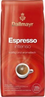 Zrnková káva -  Káva Beans Dallmayr Espresso Intenso 1000 g