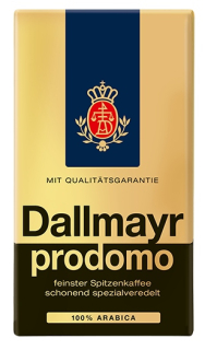 Zrnková káva -  Káva Beans Dallmayr Prodomo 500 g Arabica
