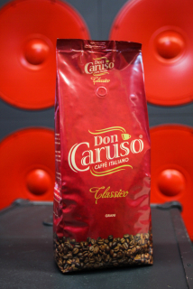 Zrnková káva -  Kávové zrná Don Caruso Classico 1kg