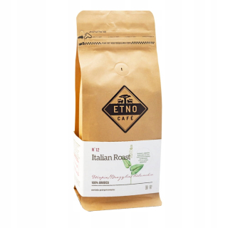 Zrnková káva - ETNO Cafe Talianska pečená 250 g obilia