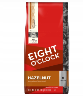 Zelená káva -  Osem Oclock Coffee Hazelnut 311G s USA