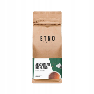 Zrnková káva -  ETNO Cafe Cafe Cofe Abyssinann Highland 1kg