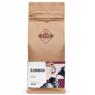 Zrnková káva - Kávové zrná Etno Cafe Djimmah 250g