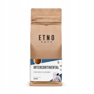 Zrnková káva -  Kávové zrná Etno Cafe Intercontinental 1000 g