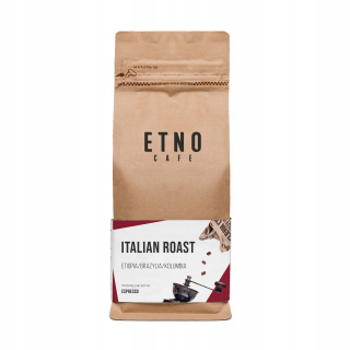 Zrnková káva -  Kávové zrná Etno Cafe talianska praženica 1000 g
