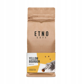 Zrnková káva -  Kávové zrná Etno Cafe Yellow Bourbon 250g