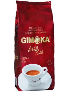 Zrnková káva -  Kávové zrná GIMOKA GRAN BAR 1 kg