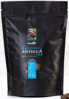 Zrnková káva - Kávové zrná Guatemala Antigua SHB Tommy 250g