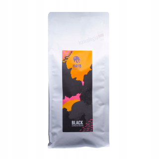 Zrnková káva -  Hayb Grainy Coffee - Black Espresso Blend 1KG