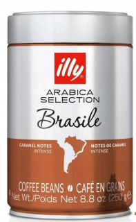 Zrnková káva -  Grainy Coffee Illy Monoababica Brazília 250g