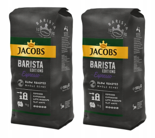 Zrnková káva -  Kávové zrná Jacobs Barista Espresso 2 kg