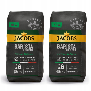 Zrnková káva -  Káva Beans Jacobs Barista Italiano Crema 2kg