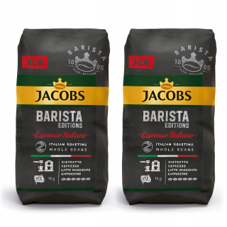 Zrnková káva -  Kávové zrná Jacobs Barista Italiano Espresso 2 kg