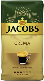 Zrnková káva -  Káva Beans Jacobs Crema 1kg, Ziarno Int.3 / 6