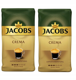 Zrnková káva -  Káva Beans Jacobs Crema 2kg