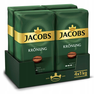 Zrnková káva -  Káva Beans Jacobs Krönung 4kg