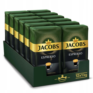 Zrnková káva -  Káva Beans Jacobs Krönung espresso 12kg