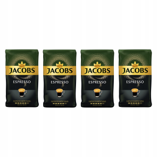 Zrnková káva - Káva Beans Jacobs Krönung espresso 4x1kg