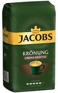 Zrnková káva -  Kávové zrná Jacobs Kronung Crema Craft 1Kg