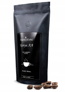 Zrnková káva - Kávové zrná KENYA AA 1kg 100% Arabica ZADARMO !!