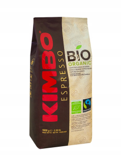 Zrnková káva - Kimbo Bio Organická fazuľa Káva 1 kg
