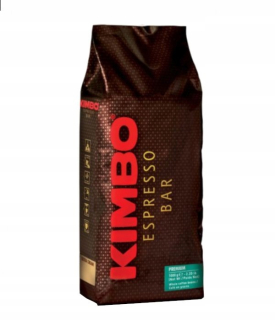 Zrnková káva -  Kávové zrná KIMBO PREMIUM 1KG F / dph