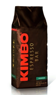 Zrnková káva - KIMBO Espresso Bean Coffee Premium 1kg Bar