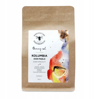 Zrnková káva - Káva Beans Kolumbia Don Pablo 250 g