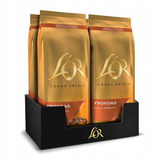 Zrnková káva -  Kávové fazuľa L'ALEBO CREMA ABOZPEČNOSTI 2KG (4X500G)