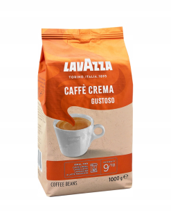 Zrnková káva - Kávové zrná LAVAZZA GUSTOSO CAFFE CREMA 1 kg