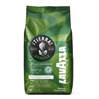 Zrnková káva -  LAVAZZA Tierra Brasile kávové zrná 1 kg